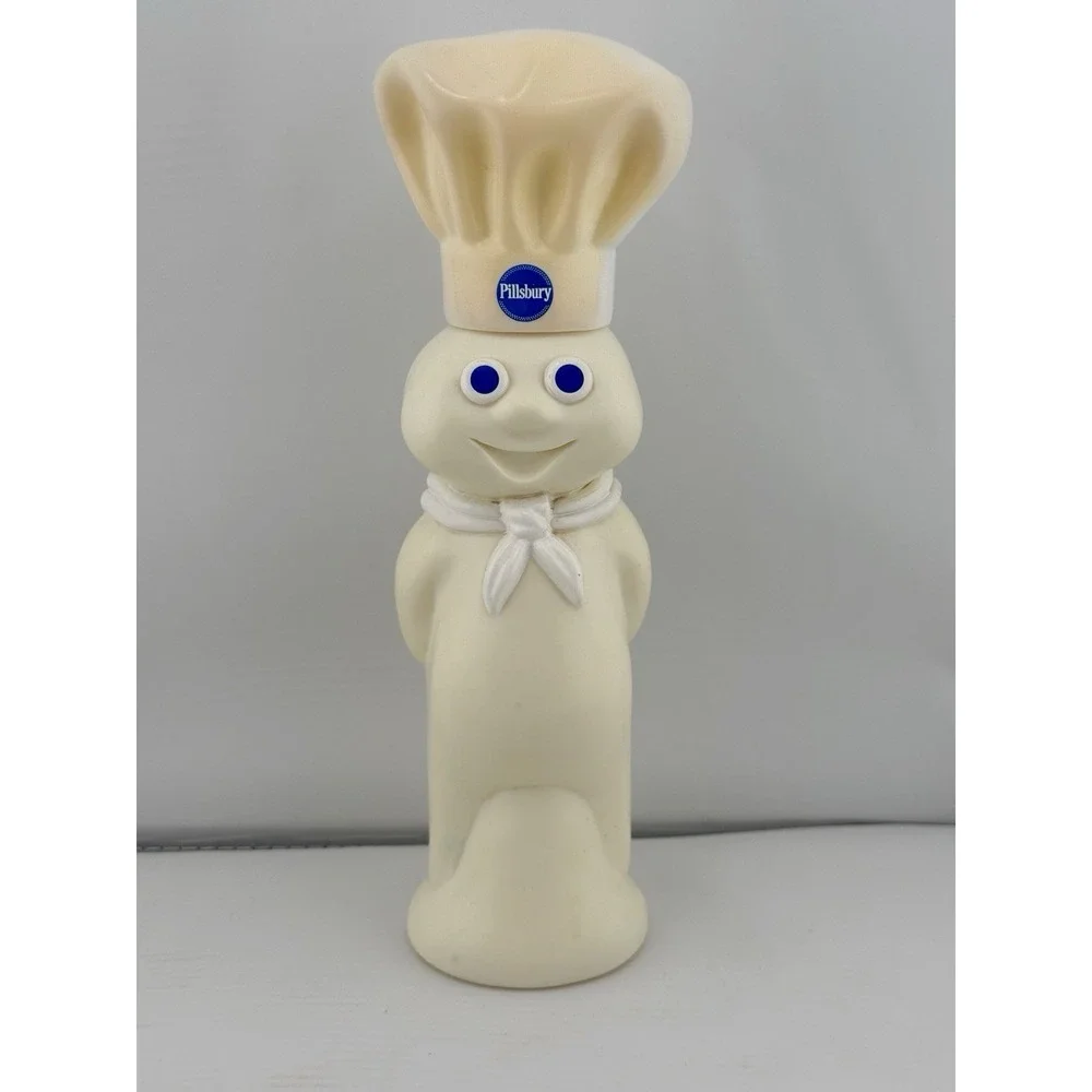 Vintage 2003 Pillsbury Dough Boy Soap Dispenser. 8.5